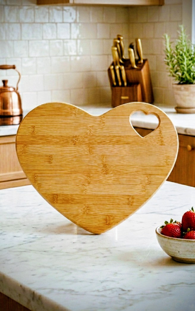 Heart Shaped Chopping Board