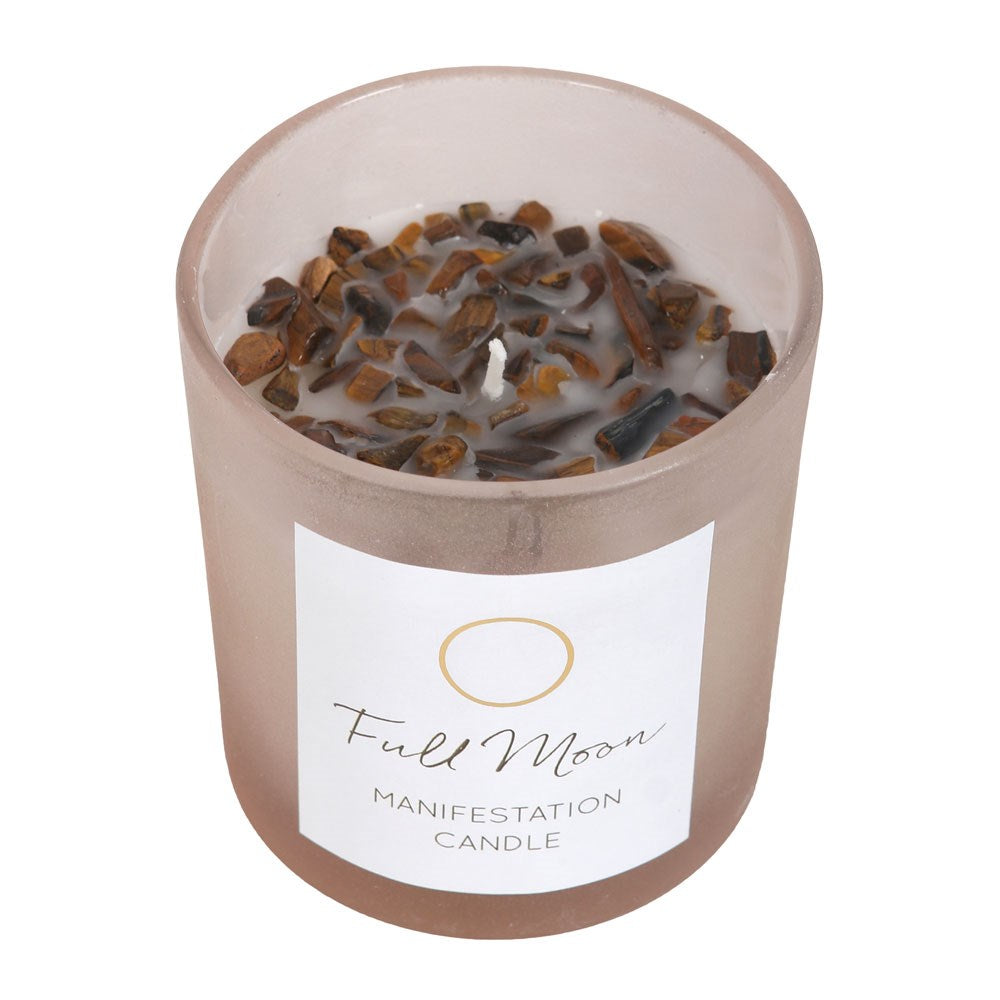 Full Moon Eucalyptus Manifestation Candle